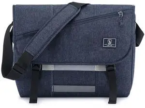 OIWAS Messenger Bag for Men, 15.6 Inch Laptop Crossbody Bags Women Casual Satchel Shoulder Bag College Travel Office Briefcase