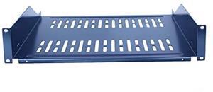 RAISING ELECTRONICS 19inch 2U Relay Rack Mount Cantilever Network Shelf 12inch Deep 40LBs Capacity