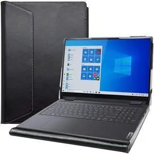 Alapmk Protective Case for 16" Lenovo Yoga 7i 2-in-1 Gen 9/8 & HP EliteBook 860 G11/G10, ProBook 460 G11, EliteBook 660 G11 [Not fit Yoga 7i 14/15], Black