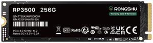 RONGSHU 256GB NVMe SSD M.2 PCIe Gen 3x4, Read Speeds Up to 3,000 MB/s, M.2 2280 Internal Soild State Drive, SLC Cache 3D NAND TLC Compatible with Laptop and PC Desktops (RP3500)