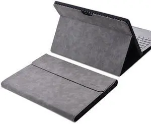 Protective Case for Microsoft Surface Pro 3 Model 1631 Compatible with Keyboard Cover Ultral Thin & Light Heat Dissipation Design (Grey)