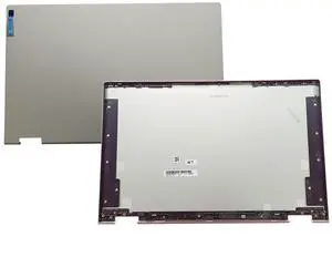 Replacement Laptop LCD Back Cover Top Case Rear Lid for Lenovo ideapad Flex 5-14IIL05 5-14ITL05 5CB0Y85290 SCB0R75364 460.0K10B.0001 Silver