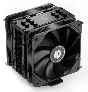 ID-COOLING SE-225-XT Black CPU Cooler 5 Heatpipes CPU Air Cooler 2x120mm Push-Pull PWM Fans CPU Fan for Intel/AMD, LGA 1700 Compatible