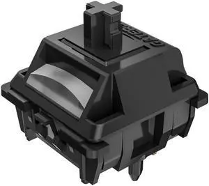 Gateron Ghost Switches for Mechanical Gaming Keyboard,5-Pin 48gf RGB SMD Dual-Stage Spring Pre-Lubed Full POM Linear Switches(90PCS)