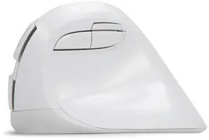 DeLUX Wireless Small Ergonomic Mouse, Silent BT Vertical Mouse, 6 Buttons and 4000 DPI, Reduce Wrist Pain and Hand Pressure, for PC Computer Laptop (M618Mini DB-White)