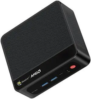 Beelink SER5 Mini PC, AMD Ryzen 7 5825U(Up to 4.5GHz) 8C/16T, Mini Desktop Computer 32GB DDR4 RAM 1TB NVMe SSD, Mini Gaming PC 4K@60Hz Output/BT5.2/WiFi 6 for Office/Gaming/Home