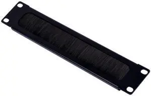 GeeekPi 10 inch 1U Brush Cable Manager Rack Mount Cable Management Panel with Brush Strip for Cable Entry for DeskPi RackMate T1/T0/T2 and 10 inch Server Rack or Network Cabinet (2)