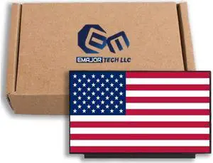 EM EMAJOR TECH New Screen Replacement for HP 14-DQ0002DX 14-DQ1010NR 14-DQ1020CA 14-DQ1038WM 14-DQ1039WM 1366X768 HD Non-Touch LCD LED Display