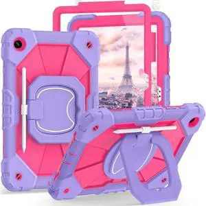 Auizotl Case for Samsung Galaxy Tab A9+/ A9 Plus Case 11" 2023 (SM-X210/X216/X218) with Screen Protector/360° Rotating Stand,Military Grade Shockproof Cover for Galaxy Tab A9 Plus Cases