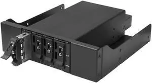 Kingwin 5.25 Bay Bracket Slim Module for 4 x NVMe M.2 SSD Support GEN3 (32Gbps) and GEN4 (64Gbps)