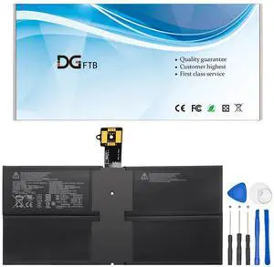 DGFTB G3HTA074H DYNH03 Battery Replacement for Microsoft Surface Pro 7 1960 Surface Pro 7 Plus Series G3HTA073H GA3HTA025H 7.58V 48.51Wh/6400mAh with high Performance and Tools