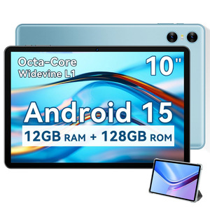 Tablette Android 15 - Écran 10 Pouces, 20 Go RAM, 128 Go ROM, 5G, Batterie 6000 MAh - Avec Clavier Et Souris - Violet