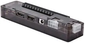 Laptop External Independent Video Card Dock,for Mini PCIE,Expresscard,6Pin+ Interface Output,Without Power Supply