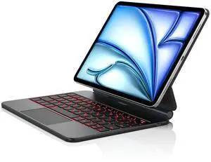 Keyboard Case for iPad Air 11-inch M3 / Air 5th 4th Generation - Magic-Style Magnetic Keyboard Case with Multi-Touch Trackpad Compatible with Apple iPad Air 11 M3/M2 (2025/2024), Air 5/Air 4