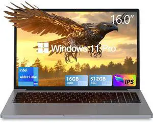 Laptop Gaming,Gaming Laptops,16GB DDR4 512GB SSD,16"FHD 1920*1080P PC,Win 11 Pro,Full Metal Housing,N100 CUP(Up To 3.4Ghz),BT, 5G Wifi, 3*USB3.2, Supports Type C Charging,5000mAh Battery,Gray Laptop Gaming,Gaming Laptops,16GB DDR4 512GB SSD,16"FHD 1920*1080P PC,Win 11 Pro,Full Metal Housing,N100 CUP(Up To 3.4Ghz),BT, 5G Wifi, 3*USB3.2, Supports Type C Charging,5000mAh Battery,Gray