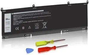 15 9500 69KF2 86Wh Battery for Dell Alienware M16 R3 M17 R3 P87F P91F P45E for XPS 15 9500 9510 9520 for Dell inspiron 16 Plus 7610 7620 for Precision 5550 5560 5570 G7 15 7500 70N2F M59JH