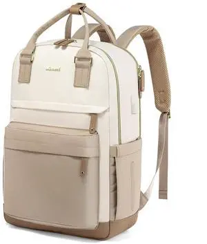 LOVEVOOK Travel Laptop Backpack Women, 17.3 Inch Anti-theft Laptop Bag with USB Port, Fashion Waterproof Computer Backpacks Teacher Nurse Backpack Purse for College School Work