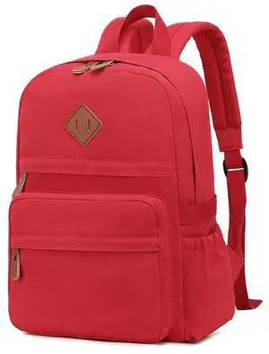 Swacort Toddler School Backpack for Girls Small Durable Canvas Travel Backpacks for Women Casual Carry on Gym Bag Lightweight Bookbag Gift for Girls Boys Bookbag Back Pack