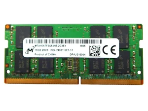 Laptop Memory Module MTA16ATF2G64HZ-2G3E1 Compatible Replacement Spare Part for Micron MTA16ATF2G64HZ 16GB 2Rx8 DDR4 SO-DIMM PC4-19200 2400MHz 260-Pin Non-ECC CL17 1.2V Laptop Memory Module MTA16ATF2G64HZ-2G3E1 Compatible Replacement Spare Part for Micron MTA16ATF2G64HZ 16GB 2Rx8 DDR4 SO-DIMM PC4-19200 2400MHz 260-Pin Non-ECC CL17 1.2V