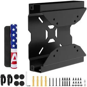 Dinghosen Mini PC Vesa Mount for Lenovo ThinkCentre M600, M700, M710Q, M715Q, M720Q, M800z, M900, M910Q, M73, Black Metal Mounting Bracket with Mouse Pad, Wall/Under Desk/VESA Mount Dinghosen Mini PC Vesa Mount for Lenovo ThinkCentre M600, M700, M710Q, M715Q, M720Q, M800z, M900, M910Q, M73, Black Metal Mounting Bracket with Mouse Pad, Wall/Under Desk/VESA Mount