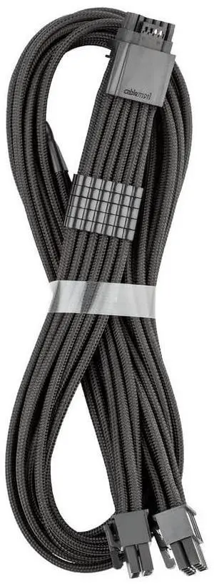 CableMod C-Series Pro ModFlex Sleeved 12V-2x6 12VHPWR StealthSense PCIe Cable for Corsair Type 4 / Type 3 (Black, 16-pin to Dual 8-pin, 60cm) CableMod C-Series Pro ModFlex Sleeved 12V-2x6 12VHPWR StealthSense PCIe Cable for Corsair Type 4 / Type 3 (Black, 16-pin to Dual 8-pin, 60cm)