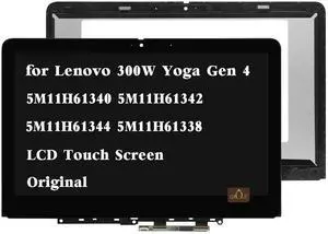GBOLE Original Replacement for Lenovo 300w Yoga Gen 4 82VM 82VN Series 5M11H61340 5M11H61338 5M11H61342 5M11H61344 82VM000AGM82VN0006AU82VNS01K00 LCD Touch Screen Display Digitizer Assembly 11.6" GBOLE Original Replacement for Lenovo 300w Yoga Gen 4 82VM 82VN Series 5M11H61340 5M11H61338 5M11H61342 5M11H61344 82VM000AGM82VN0006AU82VNS01K00 LCD Touch Screen Display Digitizer Assembly 11.6"