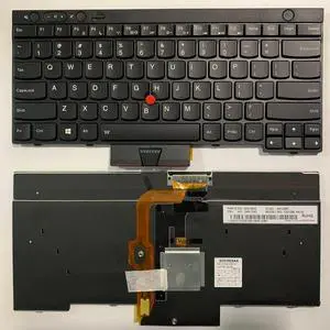 Laptop New US Layout Keyboard for Lenovo ThinkPad T430 T430I T430S X230 X230T Keyboard T530 W530 L430 L530 04Y0490 04X1277 04X1315 with Pointer and Backlit Laptop New US Layout Keyboard for Lenovo ThinkPad T430 T430I T430S X230 X230T Keyboard T530 W530 L430 L530 04Y0490 04X1277 04X1315 with Pointer and Backlit