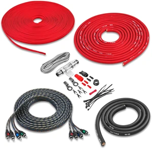 Belva True 4 Gauge AWG Premium CCA Complete Amplifier Wiring Kit Belva True 4 Gauge AWG Premium CCA Complete Amplifier Wiring Kit