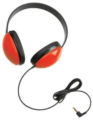 Califone 2800-RD Listening First Stereo Headphones with 3.5mm mini plug, Red Califone 2800-RD Listening First Stereo Headphones with 3.5mm mini plug, Red