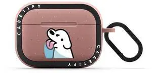 CASETiFY Bounce Airpods Pro (1st/2nd Gen) Case with Ring - Lick - Matte Dusty Rose CASETiFY Bounce Airpods Pro (1st/2nd Gen) Case with Ring - Lick - Matte Dusty Rose