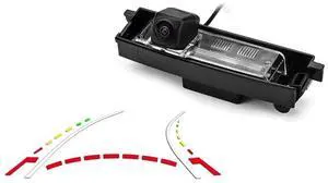 Vlicevrn Vehicle Car Rear View Camera Dynamic Trajectory Tracks Line Backup Parking Camera for Toyota RAV4 XA30 / Toyota Vanguard XA30 2005~2012 (Spare Wheel On Door) (Fisheye Dynamic) Vlicevrn Vehicle Car Rear View Camera Dynamic Trajectory Tracks Line Backup Parking Camera for Toyota RAV4 XA30 / Toyota Vanguard XA30 2005~2012 (Spare Wheel On Door) (Fisheye Dynamic)