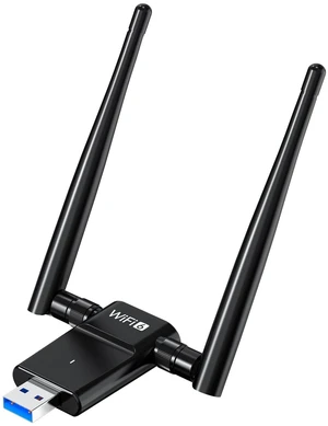 VF-Bivine USB 3.0 WiFi Adapter for Desktop PC AX1800 WiFi 6 Dual-Band Plug and Play Wireless Network Adapter with 2.4GHz, 5GHz, 2High Gain Antenna, OFDMA, MU-MIMO,WPA3, Supports Windows 11/10 VF-Bivine USB 3.0 WiFi Adapter for Desktop PC AX1800 WiFi 6 Dual-Band Plug and Play Wireless Network Adapter with 2.4GHz, 5GHz, 2High Gain Antenna, OFDMA, MU-MIMO,WPA3, Supports Windows 11/10