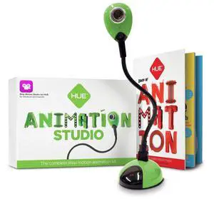 HUE Animation Studio: Complete Stop Motion Animation Kit (Camera, Software, Book) for Windows/macOS (Green) HUE Animation Studio: Complete Stop Motion Animation Kit (Camera, Software, Book) for Windows/macOS (Green)