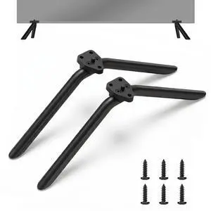 Metal TV Stand Legs Only for Onn Roku TV 100012587 100012588, TV Legs Replacement for Onn TV Models Listed with Anti-Slip Pads, Easy Installation, Screws Included Metal TV Stand Legs Only for Onn Roku TV 100012587 100012588, TV Legs Replacement for Onn TV Models Listed with Anti-Slip Pads, Easy Installation, Screws Included