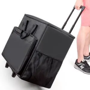 BUBM PC Carrying Case on Wheels, Desktop Travel Bag with Detachable Trolley for PC Tower, Monitor, Keyboard and Mouse, Black (Bag Only, for 27" Monitor) BUBM PC Carrying Case on Wheels, Desktop Travel Bag with Detachable Trolley for PC Tower, Monitor, Keyboard and Mouse, Black (Bag Only, for 27" Monitor)
