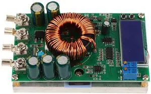WD5020 Power Supply Module 20A Large Power Adjustable Step Down Module with LCD, DC-DC Voltage Converter, Electronic Power Transformer WD5020 Power Supply Module 20A Large Power Adjustable Step Down Module with LCD, DC-DC Voltage Converter, Electronic Power Transformer