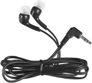 In-ear Headphones Wired Earphones Earbuds 3.5mm Plug for Smartphone PC Laptop Tablet Black