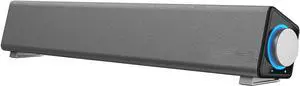 Computer Speakers, Stereo USB Powered Mini Soundbar, Wired Computer Sound Bar, Computer Speaker for PC Tablets Desktop Cellphone Laptop Computer Speakers, Stereo USB Powered Mini Soundbar, Wired Computer Sound Bar, Computer Speaker for PC Tablets Desktop Cellphone Laptop