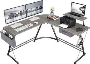 SEVEN WARRIOR Gaming Desk 47INCH with Power Outlet & Monitor Stand
