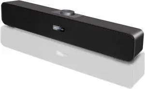 Computer Speakers,Wired USB Desktop Speaker,Stereo USB Powered Mini Sound Bar Speaker for PC Tablets Desktop Cellphone Laptop MP3 Computer Speakers,Wired USB Desktop Speaker,Stereo USB Powered Mini Sound Bar Speaker for PC Tablets Desktop Cellphone Laptop MP3