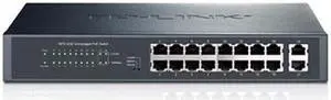 18-port PoE switch AP network security surveillance camera 16-port 100M Poe power supply module dual Gigabit uplink cabinet rack-mounted Vlan isolation