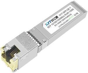 XYTSHARETOP 10~1000M SFP adaptive electrical port optical module  Adaptive RJ45 photoelectric conversion GLC-T module SFP-GE-T compatible with Huawei H3C Cisco