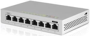 XYTSHARETOP Switch 8 US-8-60W 8-Port Fully Managed Gigabit Switch 802.3af PoE Ports