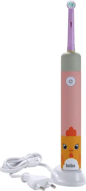 Children's electronic round head household toothbrush IPX7waterproof