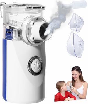 Mericonn Mesh Nebulizer  Handheld Machine for Adults and Kids , Portable Atomizer Travel and Home Use  Improve lung and respiratory