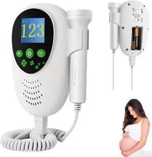 Mericonn Ultrasound Fetal Doppler with Colors TFT Screen for Home use Medical