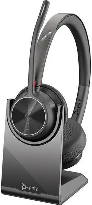 Poly Voyager 4320 UC Wireless Headset with Charge Stand, USB-C
