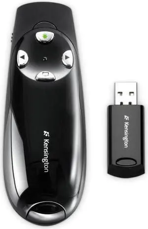 Kensington K72353USA Wireless Presenter Pro with Green Laser
