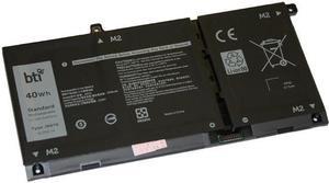 BTI JK6Y6-BTI Dell 11.25V 3 Cells 40Whr Replacement Battery