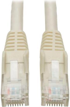 Tripp Lite 14' Cat6 RJ45/RJ45 Snagless Molded Patch Cable White N201-014-WH